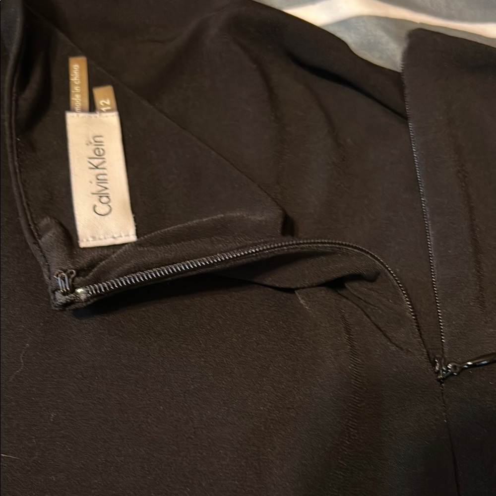 Calvin Klein Classic Black Dress size 12 - Picture 6 of 6
